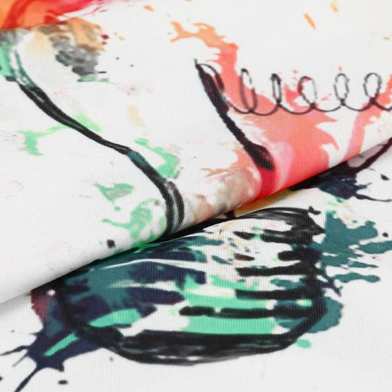 Image Title Vivid Idea T-Shirt - Close-Up Print